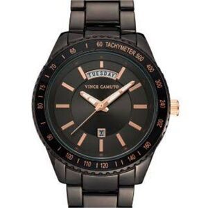 NEW Men's Vince camuto gunmetal watch